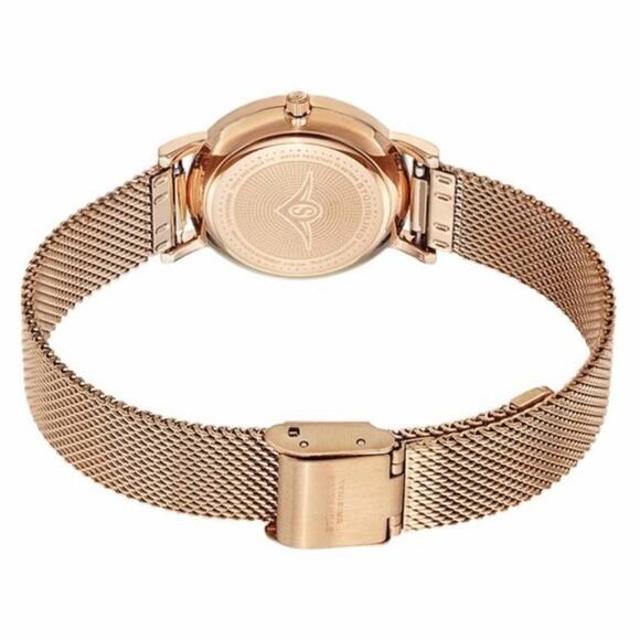 CLASSIC STUHRLING ROSE GOLD MESH WATCH - Picture 12 of 13